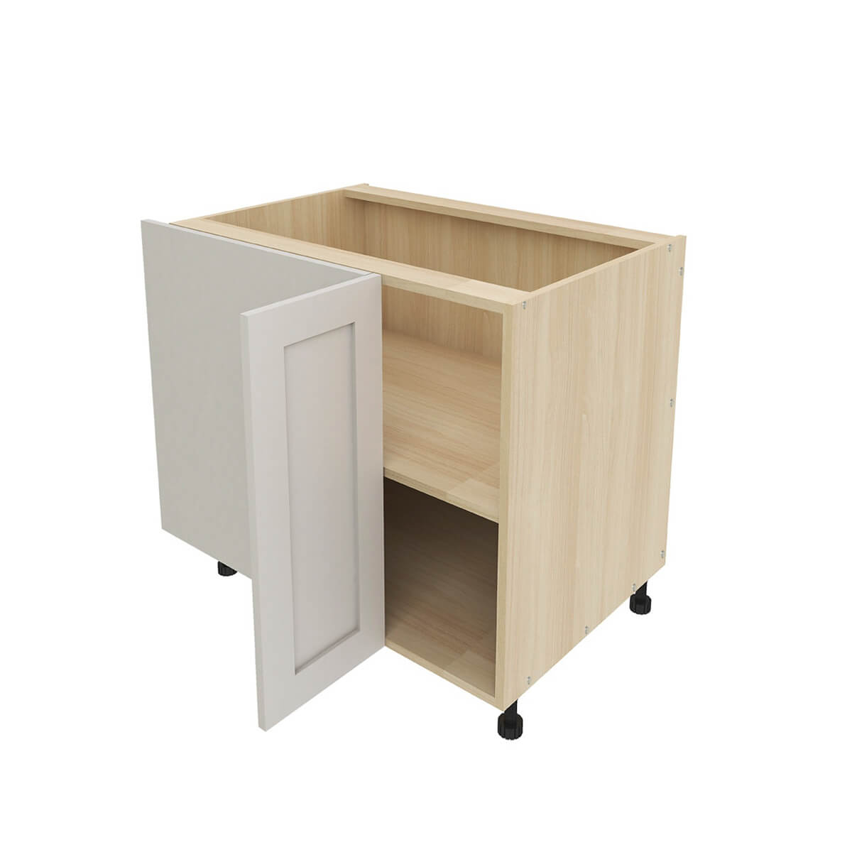 BASE BLIND CORNER CABINET | BBC - OXFORD WHITE (LQ-21704)