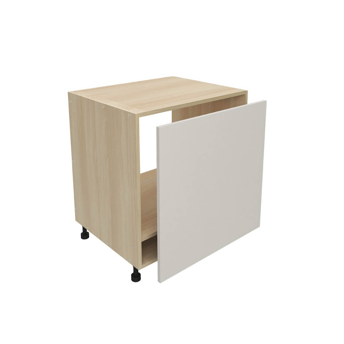 BASE FACE FRAME SINGLE CABINET | BFFS - OXFORD WHITE (LQ-21704)