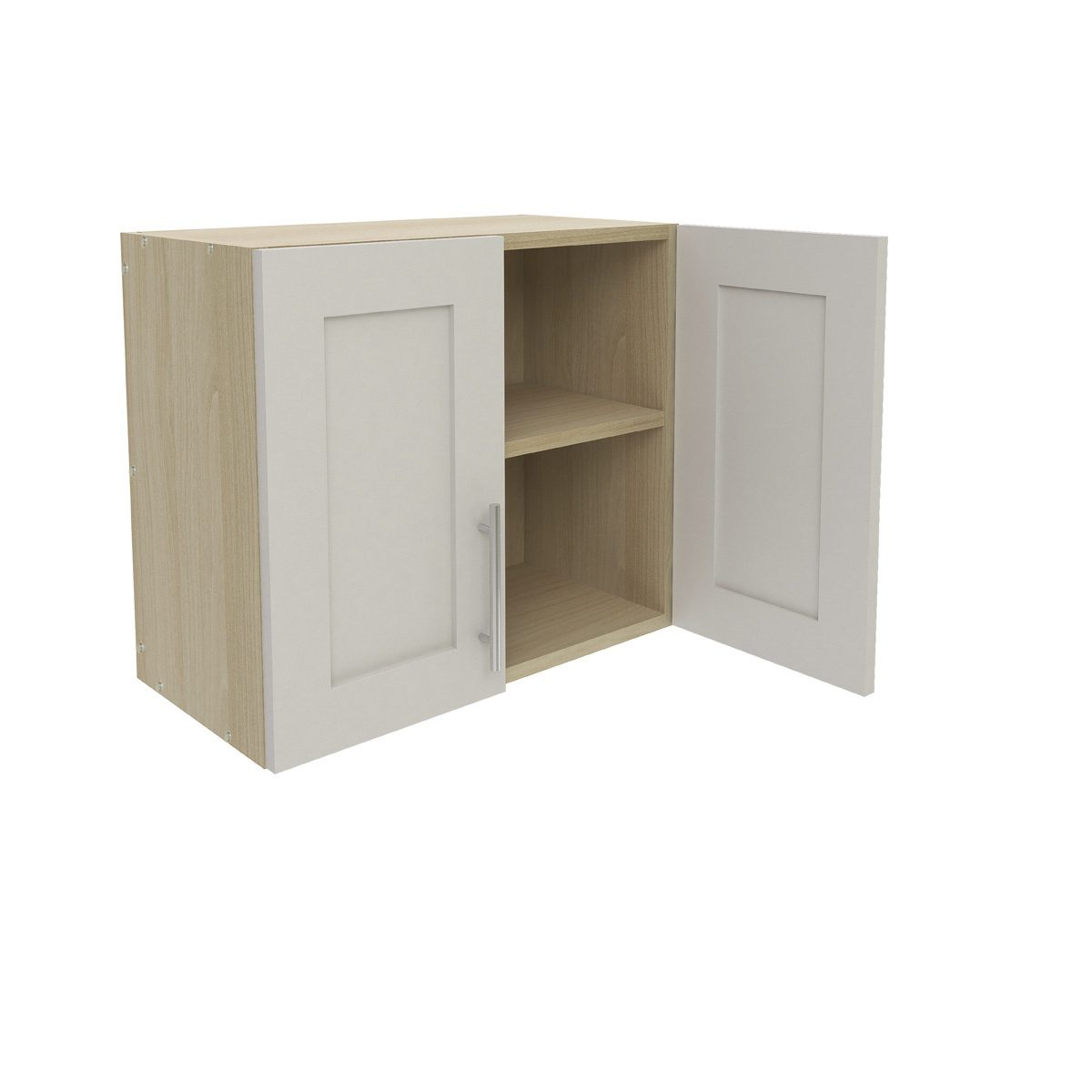 WALL ONE SHELF CABINET | W1 - OXFORD WHITE (LQ-21704)