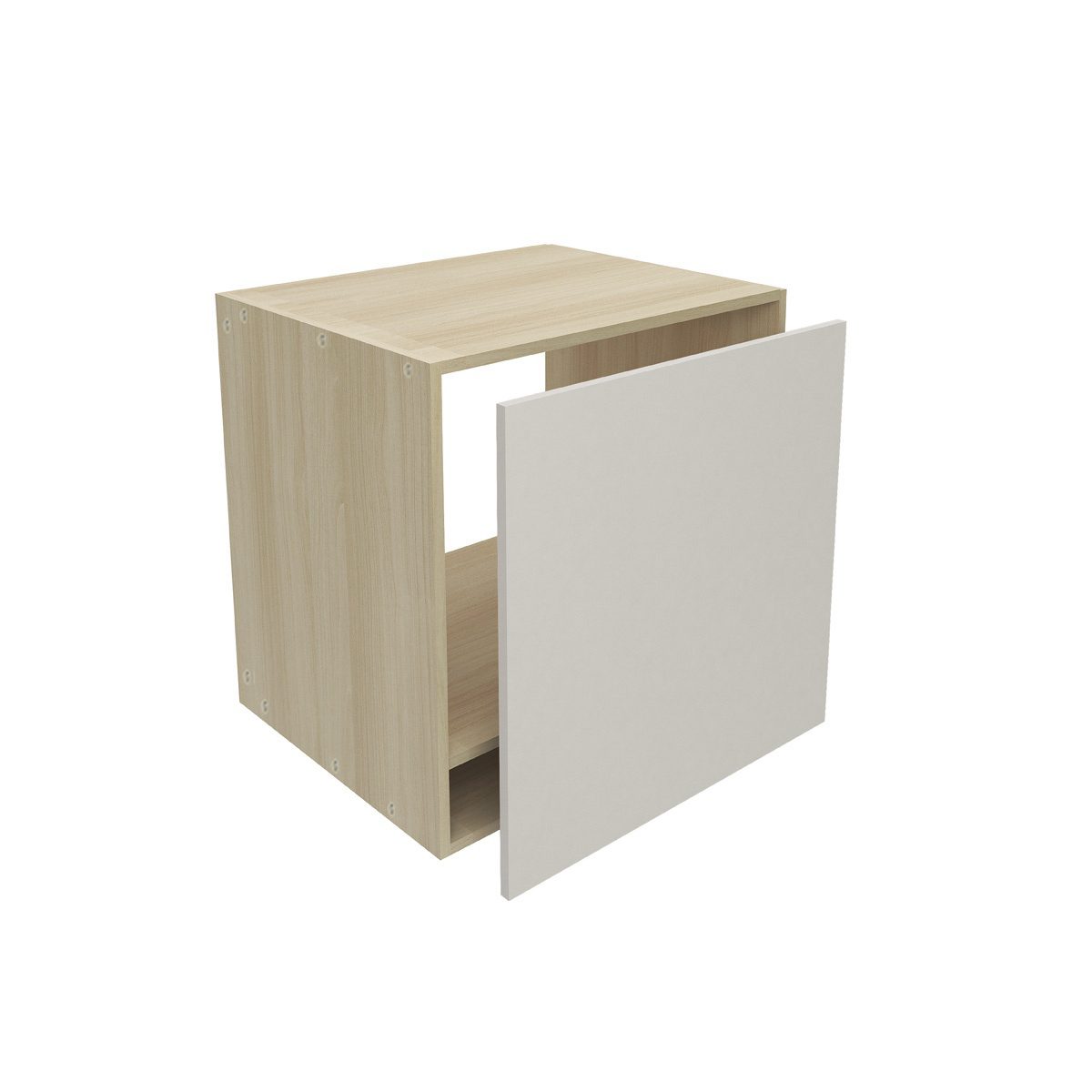 FACE FRAME SINGLE CABINET | FFS - OXFORD WHITE (LQ-21704)