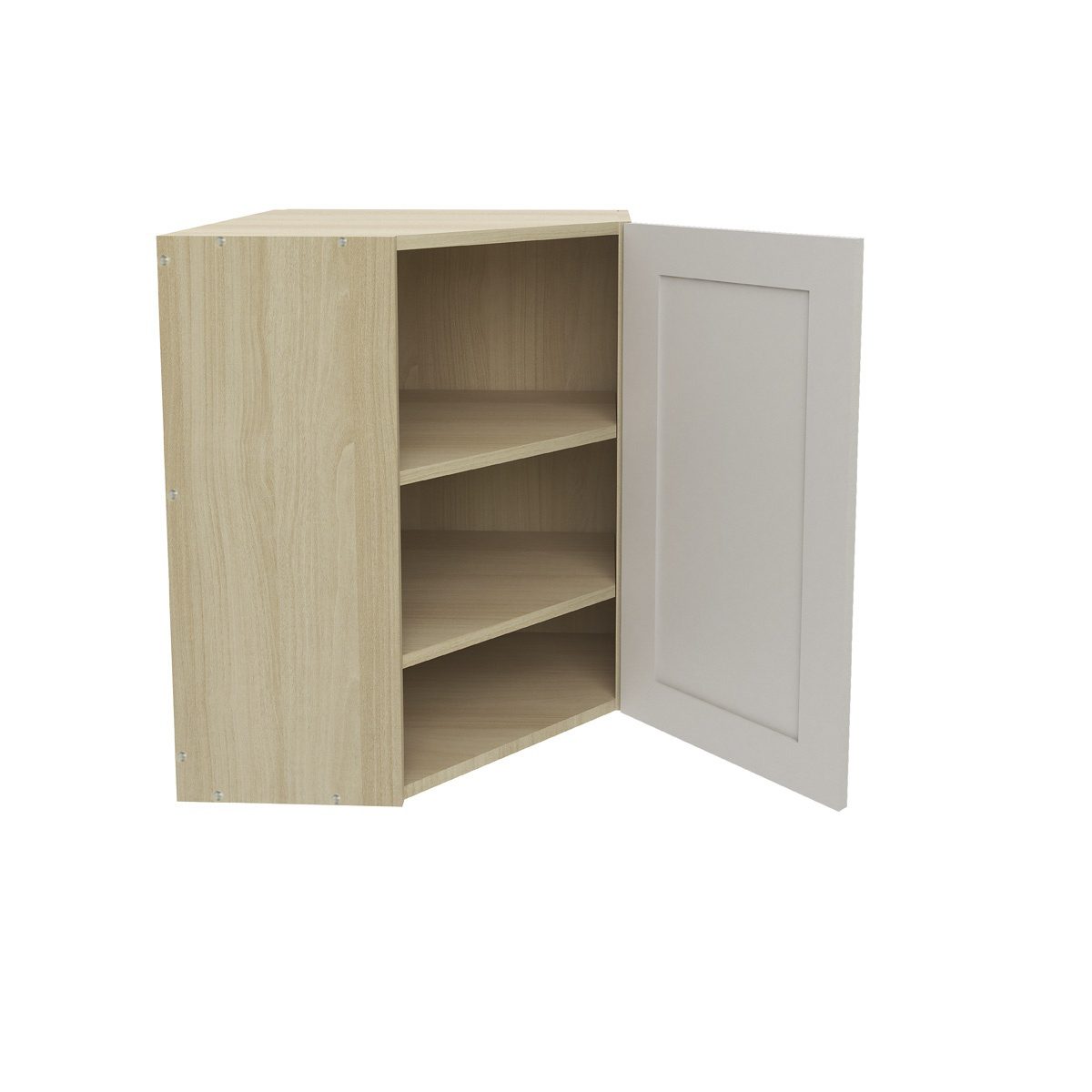 WALL ANGLE CORNER CABINET | WAC - OXFORD WHITE (LQ-21704)