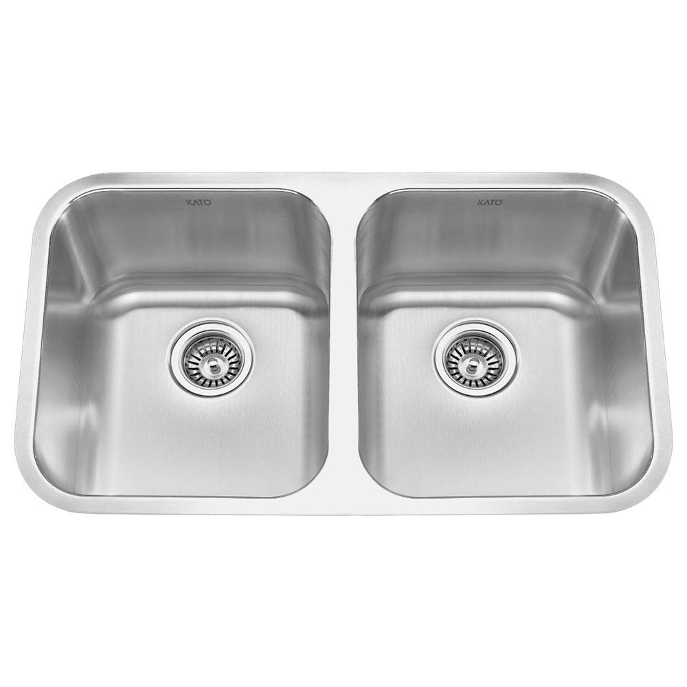 KATO KOMO 31 DOUBLE BOWL KITCHEN SINK